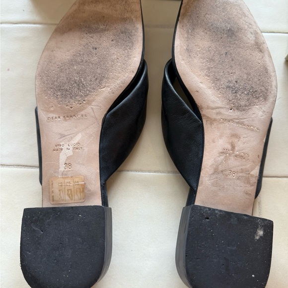 Dear Frances Black Women's Sandals - Picture 6 of 7